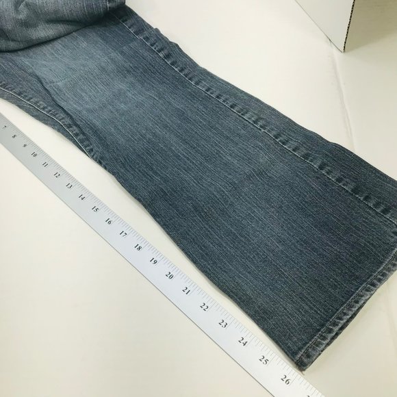 Riders by Lee Women's Size 14 Petite Boot Cut Denim Blue Jean Preowned - Picture 9 of 14